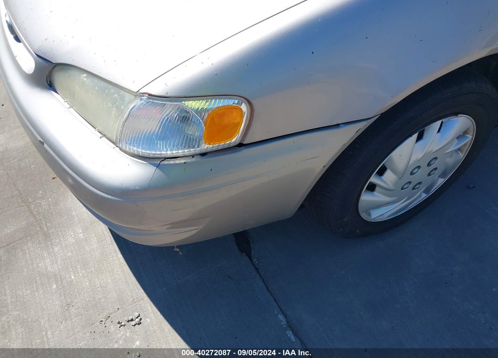 1999 TOYOTA COROLLA VIN: 2T1BR12E2XC111906