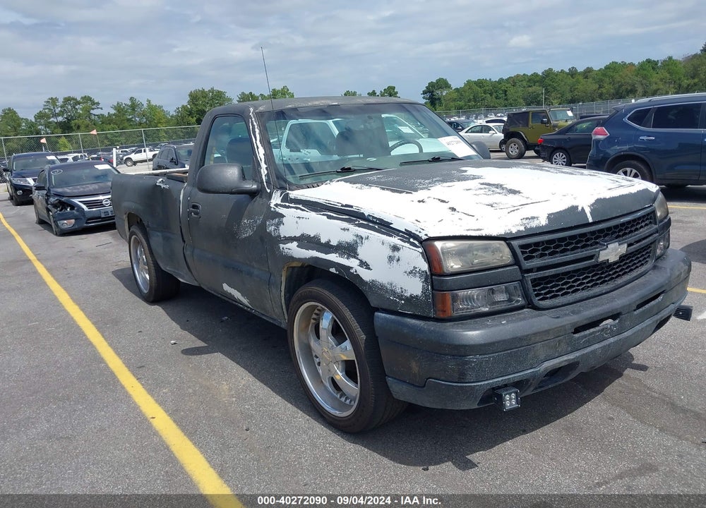 2006 CHEVROLET SILVERADO 1500 WORK TRUCK VIN: 1GCEC14X56Z118057