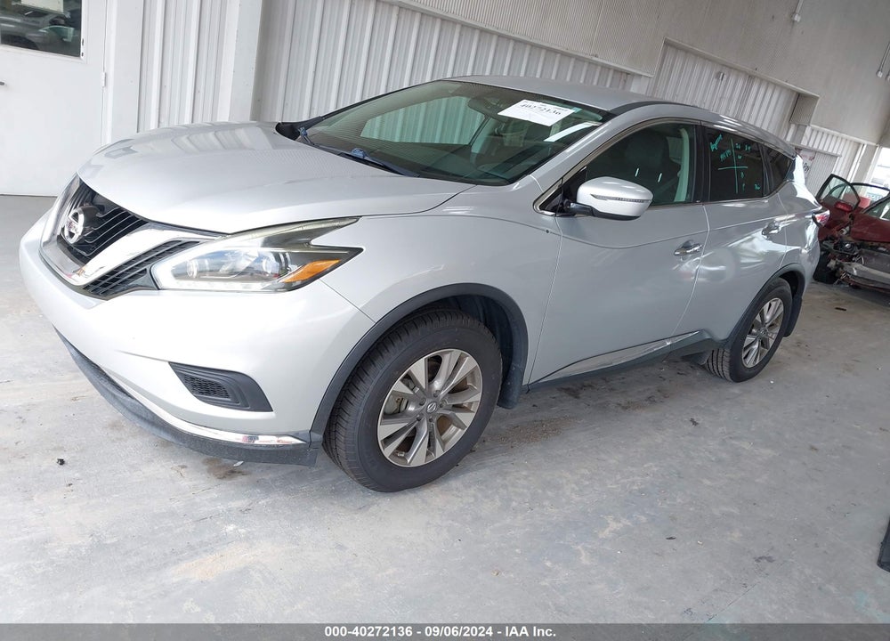 2018 NISSAN MURANO S VIN: 5N1AZ2MG0JN141972