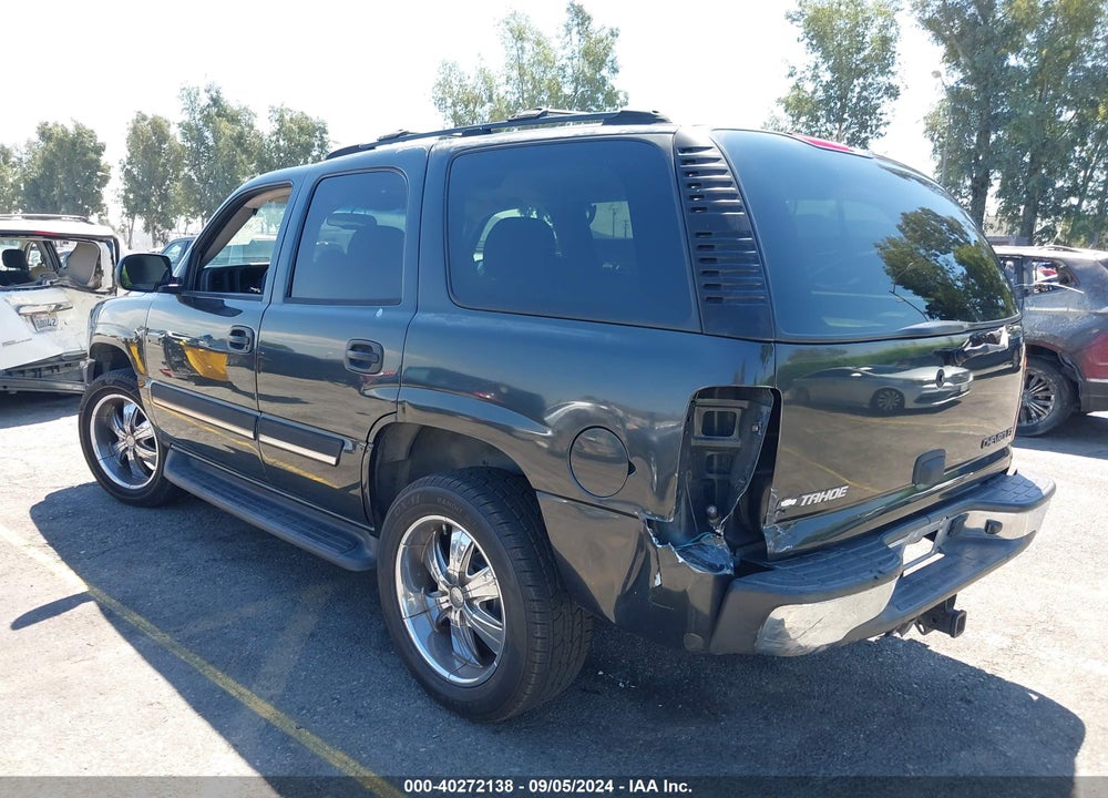 2005 CHEVROLET TAHOE LS VIN: 1GNEC13T95R214777