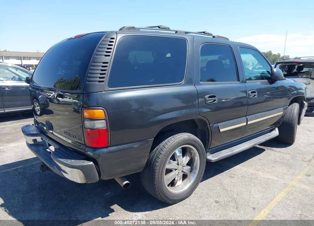 2005 CHEVROLET TAHOE LS VIN: 1GNEC13T95R214777