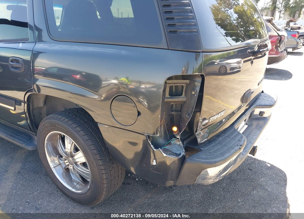 2005 CHEVROLET TAHOE LS VIN: 1GNEC13T95R214777