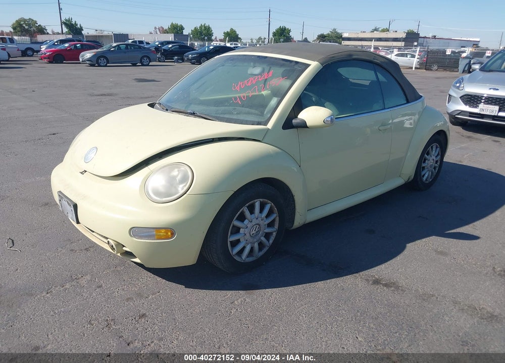 2004 VOLKSWAGEN NEW BEETLE GLS VIN: 3VWCM21Y94M301089
