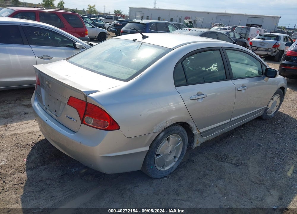 2006 HONDA CIVIC HYBRID VIN: JHMFA36276S014703