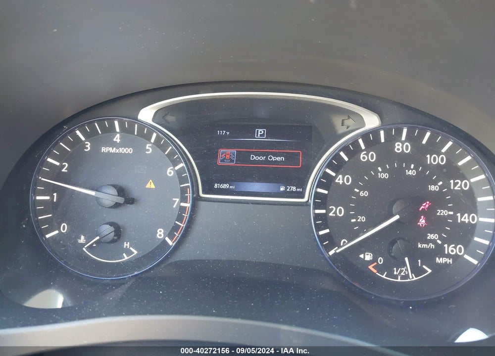 2017 NISSAN ALTIMA 2.5 SR VIN: 1N4AL3AP7HC280122