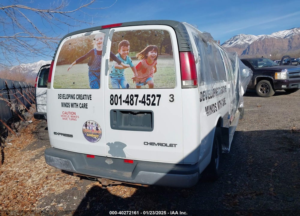 2000 CHEVROLET EXPRESS VIN: 1GAHG39R6Y1279602