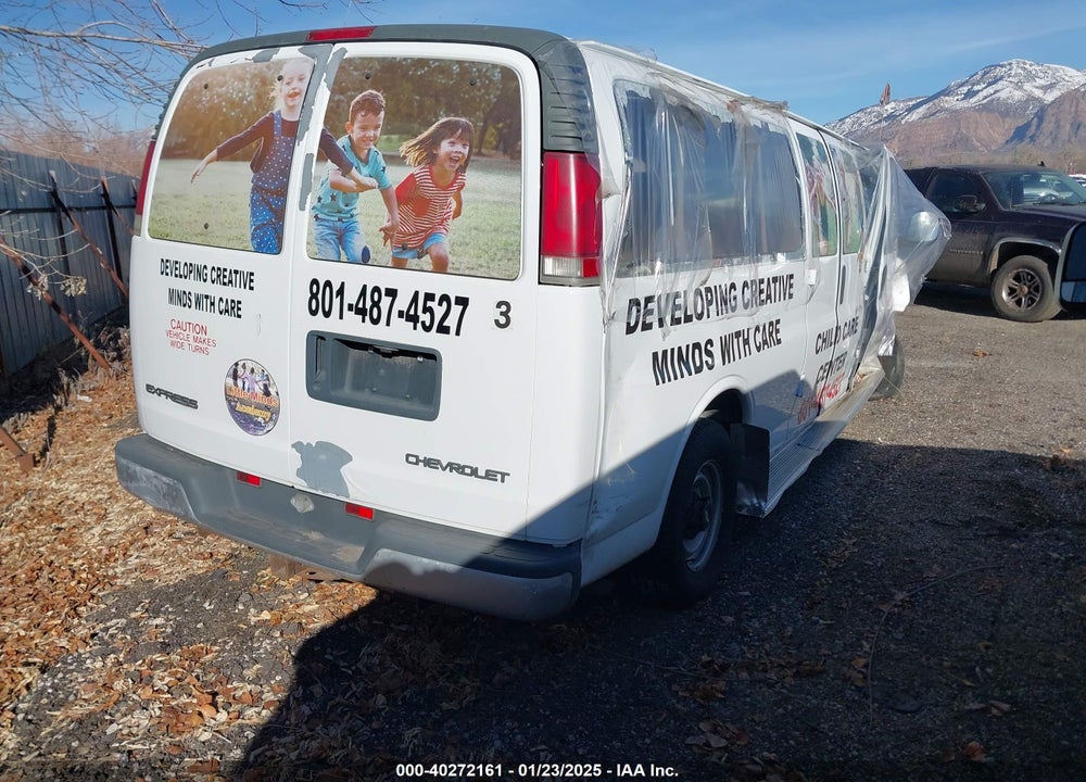 2000 CHEVROLET EXPRESS VIN: 1GAHG39R6Y1279602