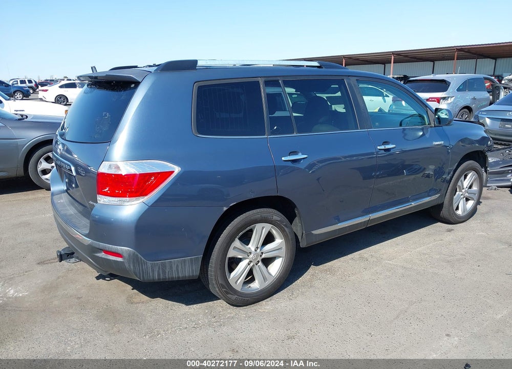 2012 TOYOTA HIGHLANDER LIMITED V6 VIN: 5TDDK3EH3CS143134