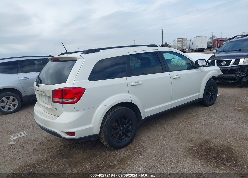 2019 DODGE JOURNEY SE VIN: 3C4PDCBG1KT836761