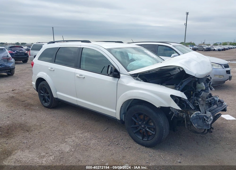2019 DODGE JOURNEY SE VIN: 3C4PDCBG1KT836761