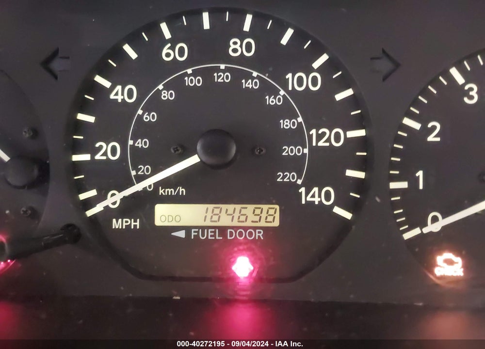 2000 TOYOTA CAMRY LE V6 VIN: 4T1BF22K9YU951637