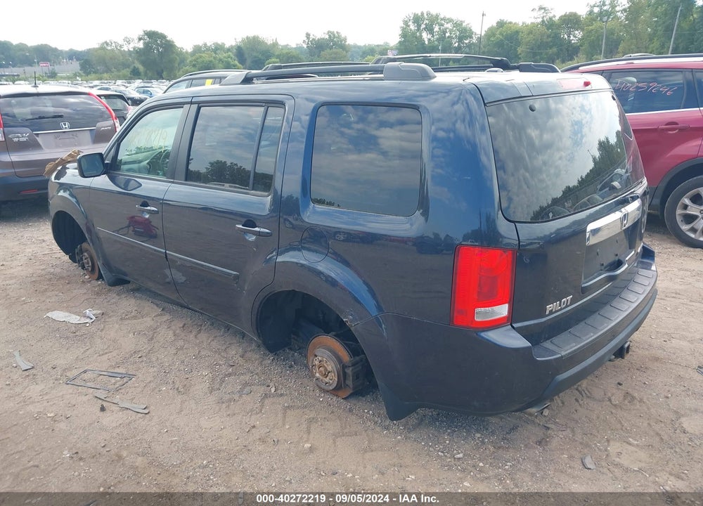 2009 HONDA PILOT EX VIN: 5FNYF48429B056083