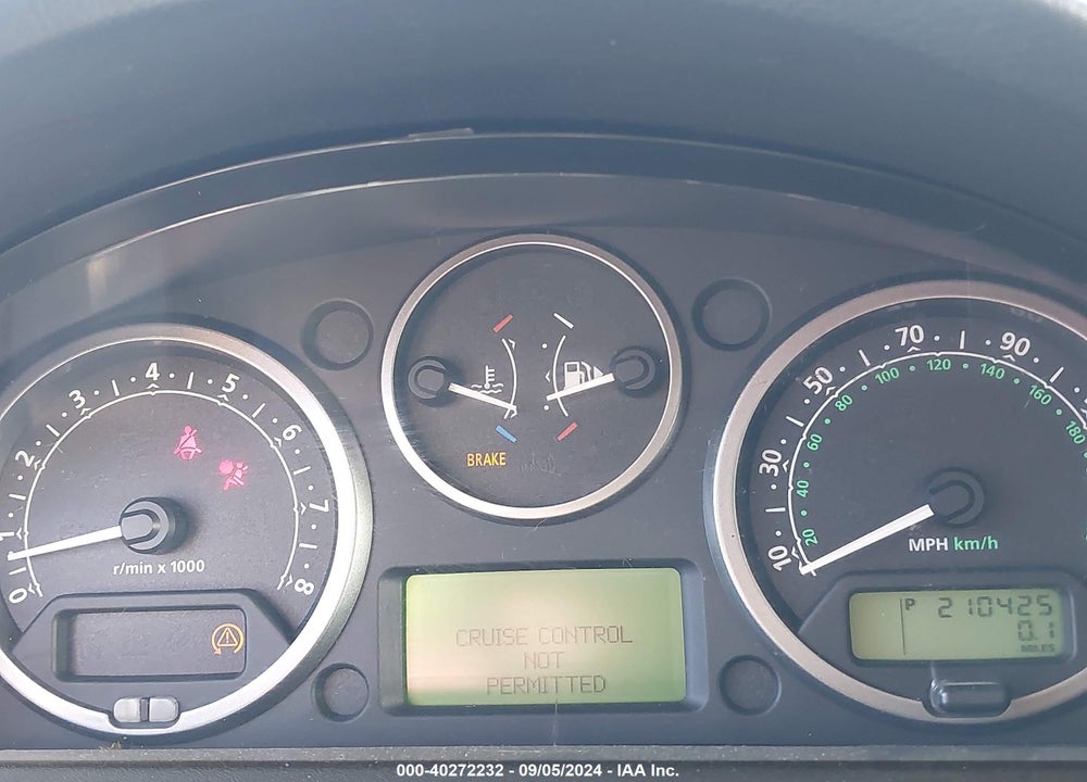 2005 LAND ROVER LR3 SE VIN: SALAE25475A321380