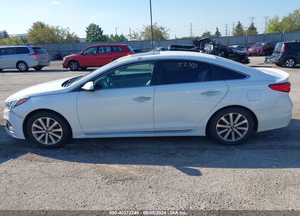 2017 HYUNDAI SONATA LIMITED VIN: 5NPE34AF0HH583904