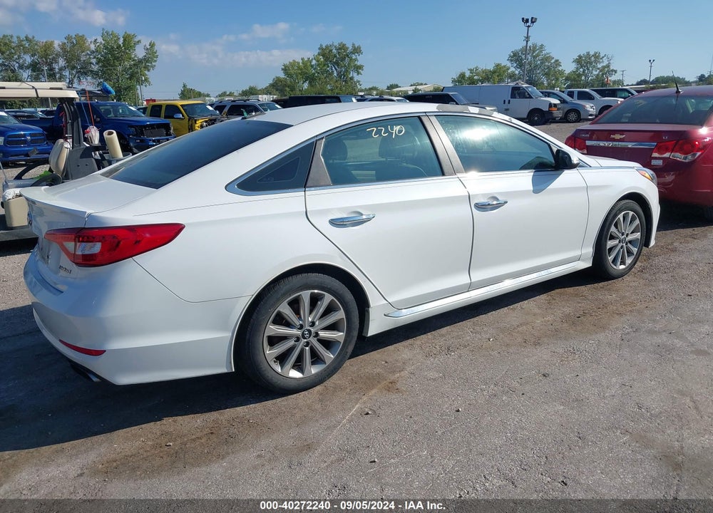 2017 HYUNDAI SONATA LIMITED VIN: 5NPE34AF0HH583904