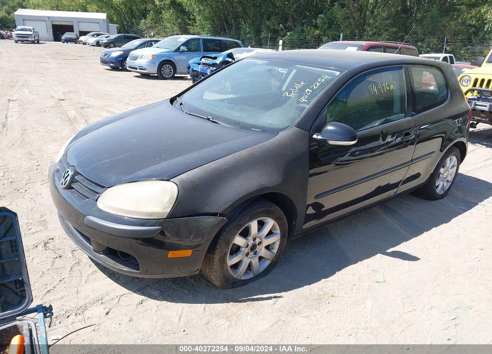 2007 VOLKSWAGEN RABBIT 2-DOOR VIN: WVWBR71K97W251291