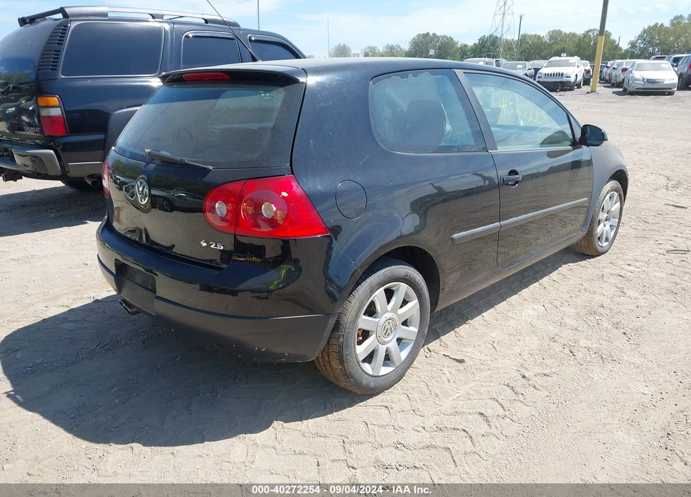 2007 VOLKSWAGEN RABBIT 2-DOOR VIN: WVWBR71K97W251291