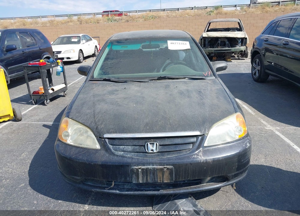 2002 HONDA CIVIC LX VIN: 2HGES16582H530497