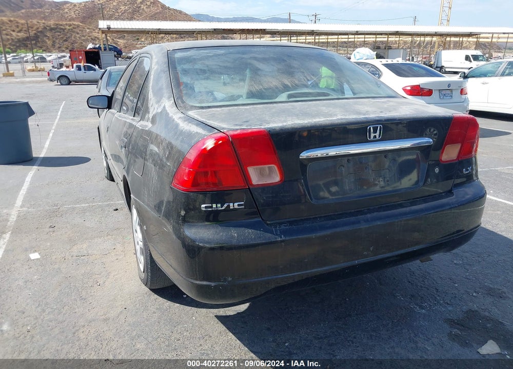 2002 HONDA CIVIC LX VIN: 2HGES16582H530497