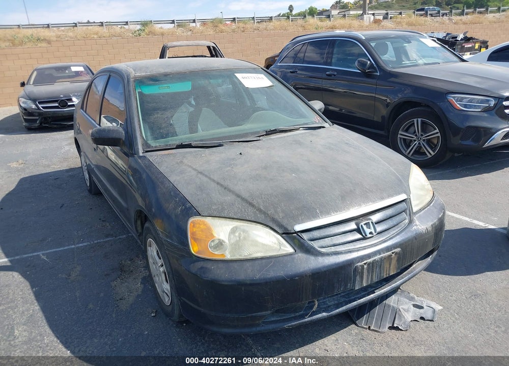 2002 HONDA CIVIC LX VIN: 2HGES16582H530497