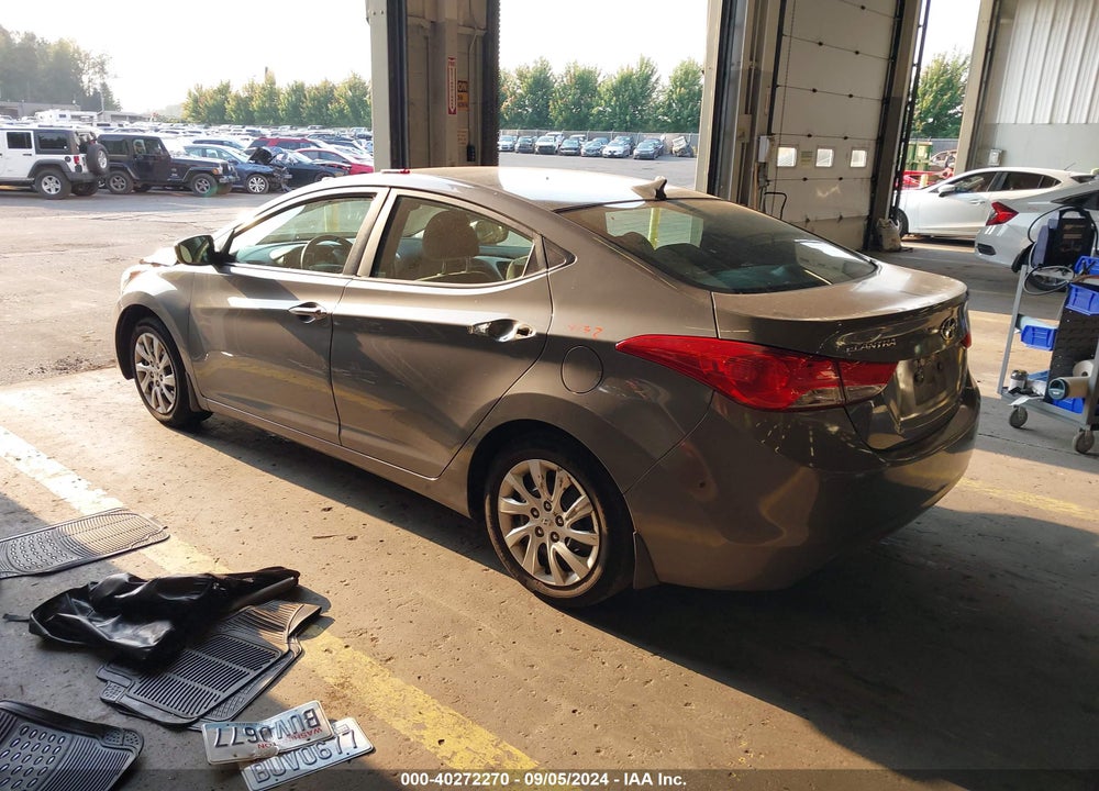 2012 HYUNDAI ELANTRA GLS VIN: 5NPDH4AE7CH147712