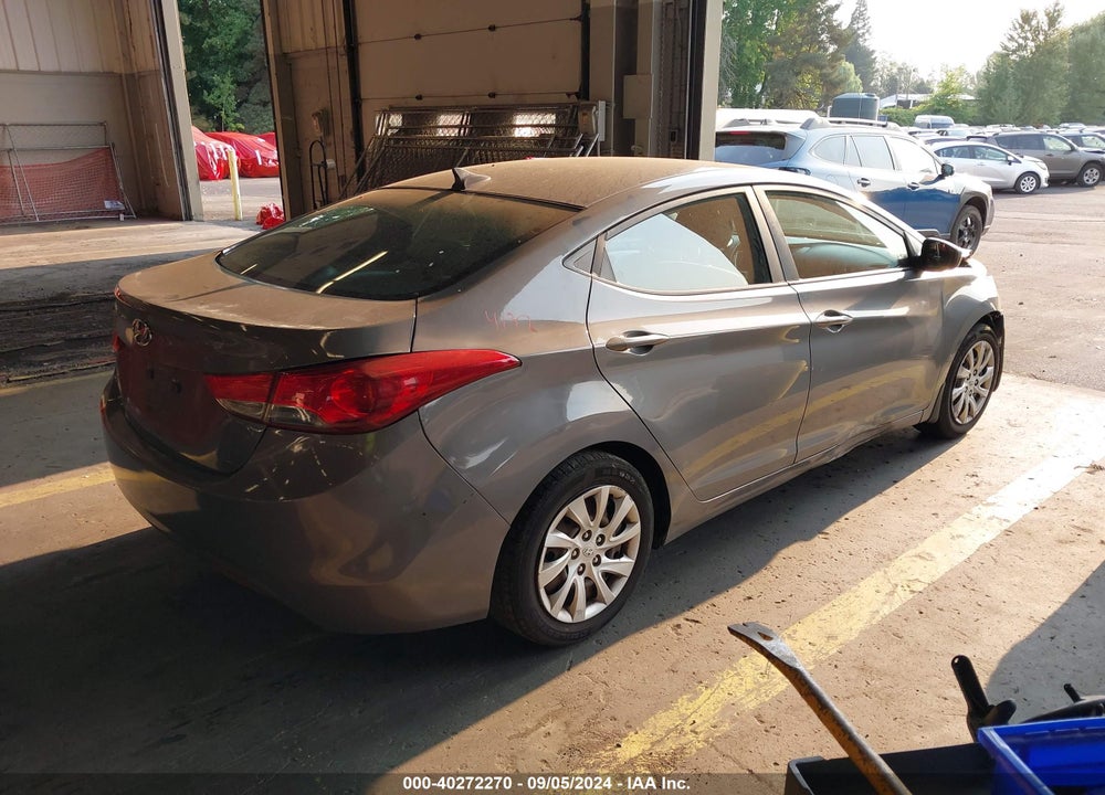 2012 HYUNDAI ELANTRA GLS VIN: 5NPDH4AE7CH147712