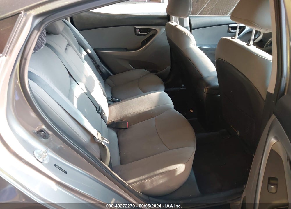2012 HYUNDAI ELANTRA GLS VIN: 5NPDH4AE7CH147712