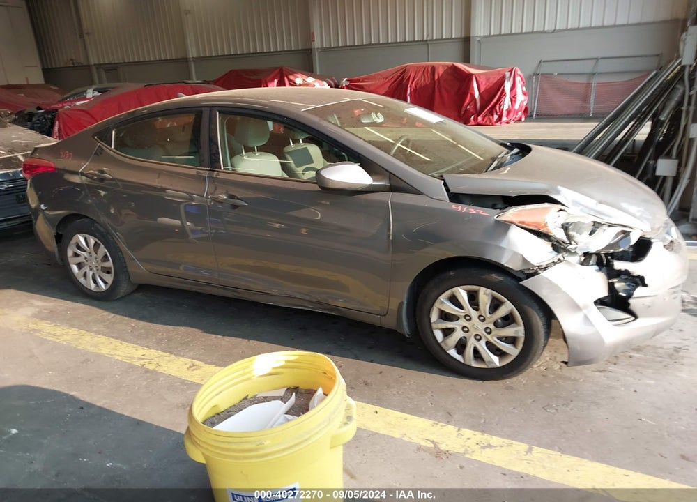 2012 HYUNDAI ELANTRA GLS VIN: 5NPDH4AE7CH147712