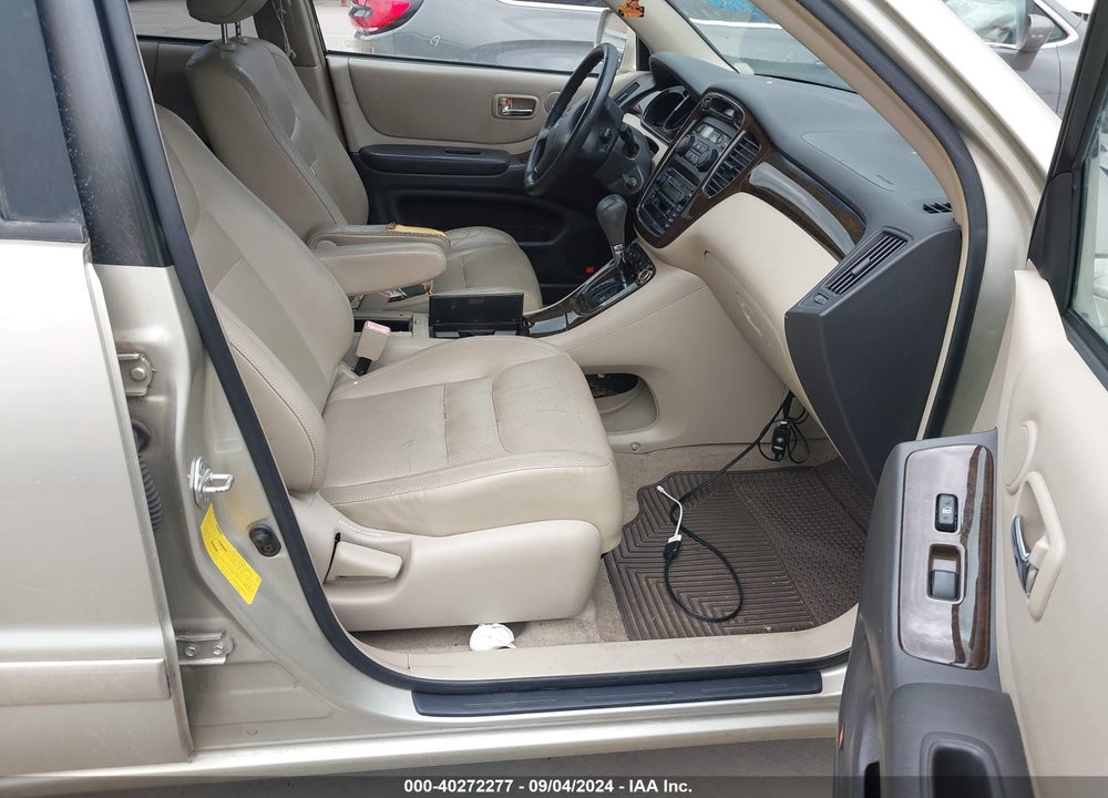 2003 TOYOTA HIGHLANDER LIMITED V6 VIN: JTEGF21A730108745