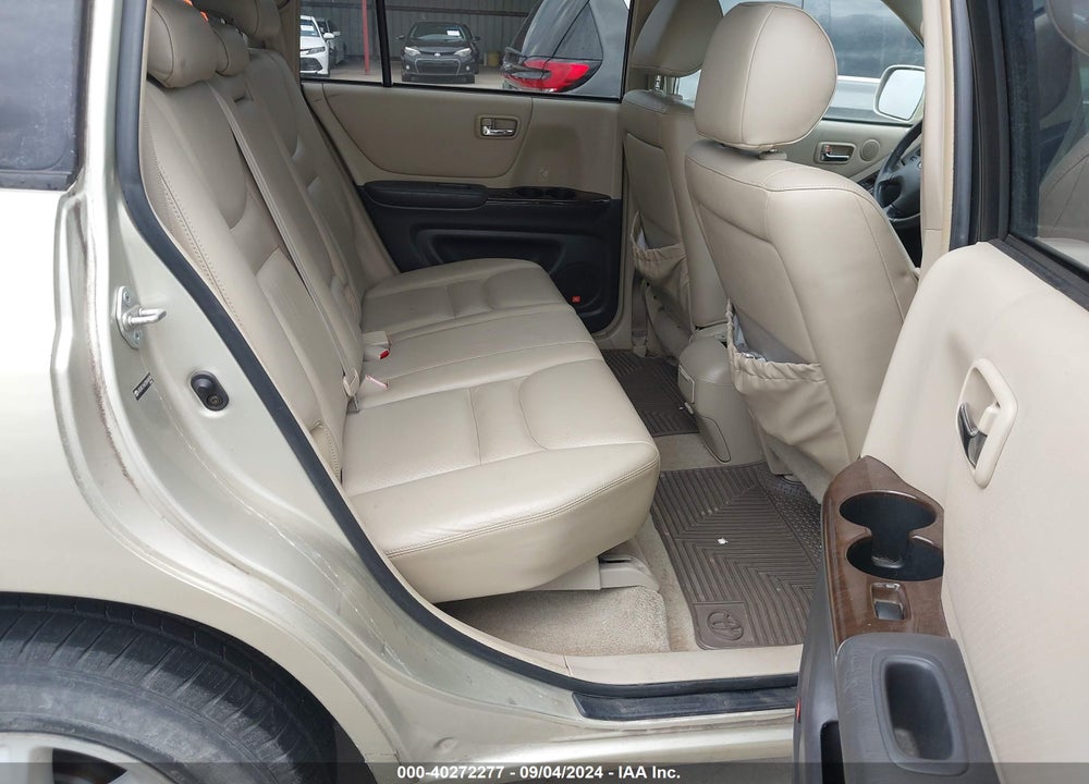 2003 TOYOTA HIGHLANDER LIMITED V6 VIN: JTEGF21A730108745