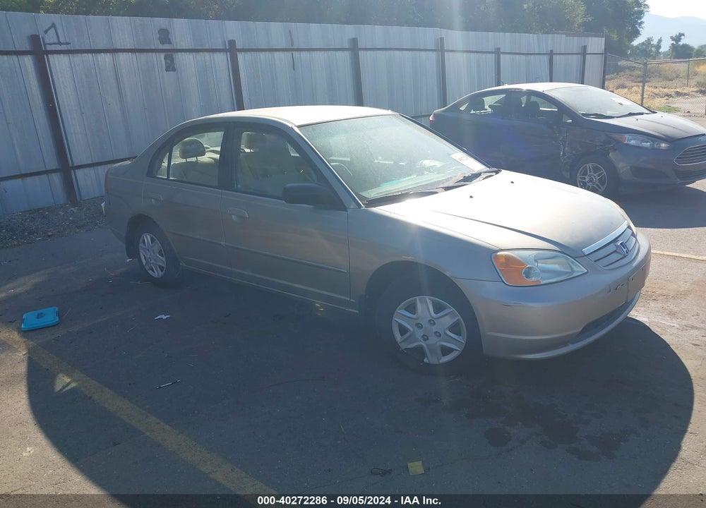 2003 HONDA CIVIC LX VIN: 1HGES16593L004061