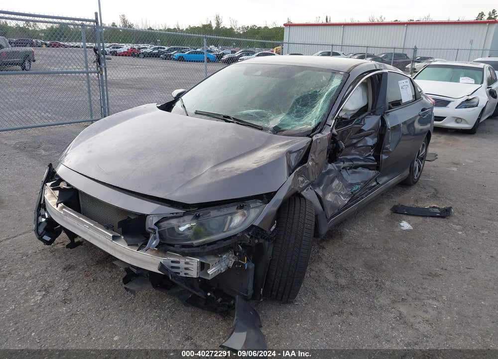 2019 HONDA CIVIC LX VIN: 19XFC2F63KE011691
