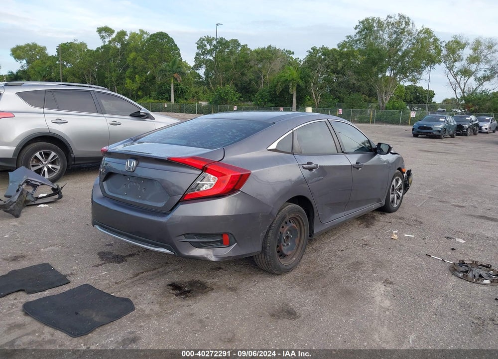 2019 HONDA CIVIC LX VIN: 19XFC2F63KE011691