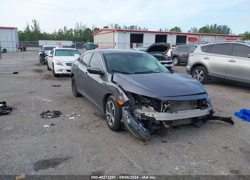 2019 HONDA CIVIC LX VIN: 19XFC2F63KE011691