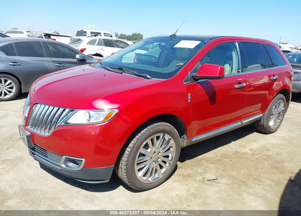 2011 LINCOLN MKX VIN: 2LMDJ8JK4BBJ12945