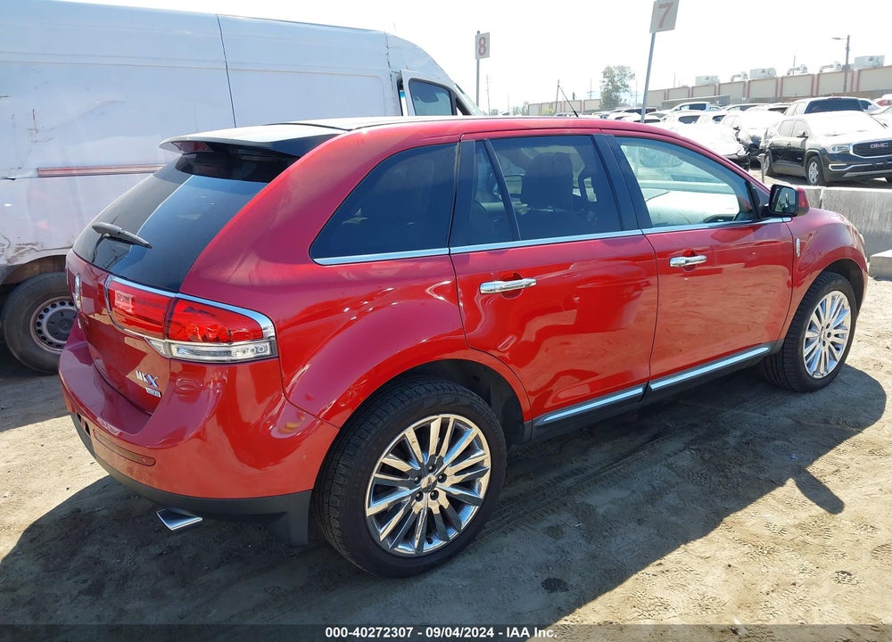 2011 LINCOLN MKX VIN: 2LMDJ8JK4BBJ12945