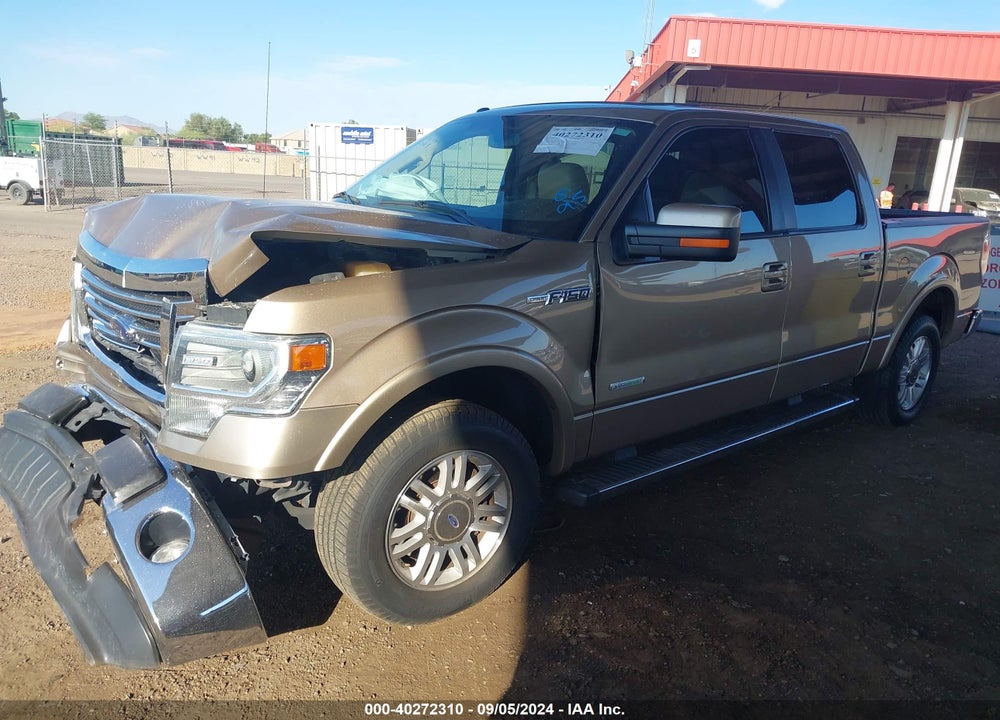2013 FORD F-150 LARIAT VIN: 1FTFW1CT9DKE12089