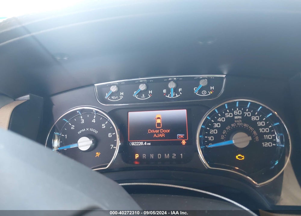 2013 FORD F-150 LARIAT VIN: 1FTFW1CT9DKE12089