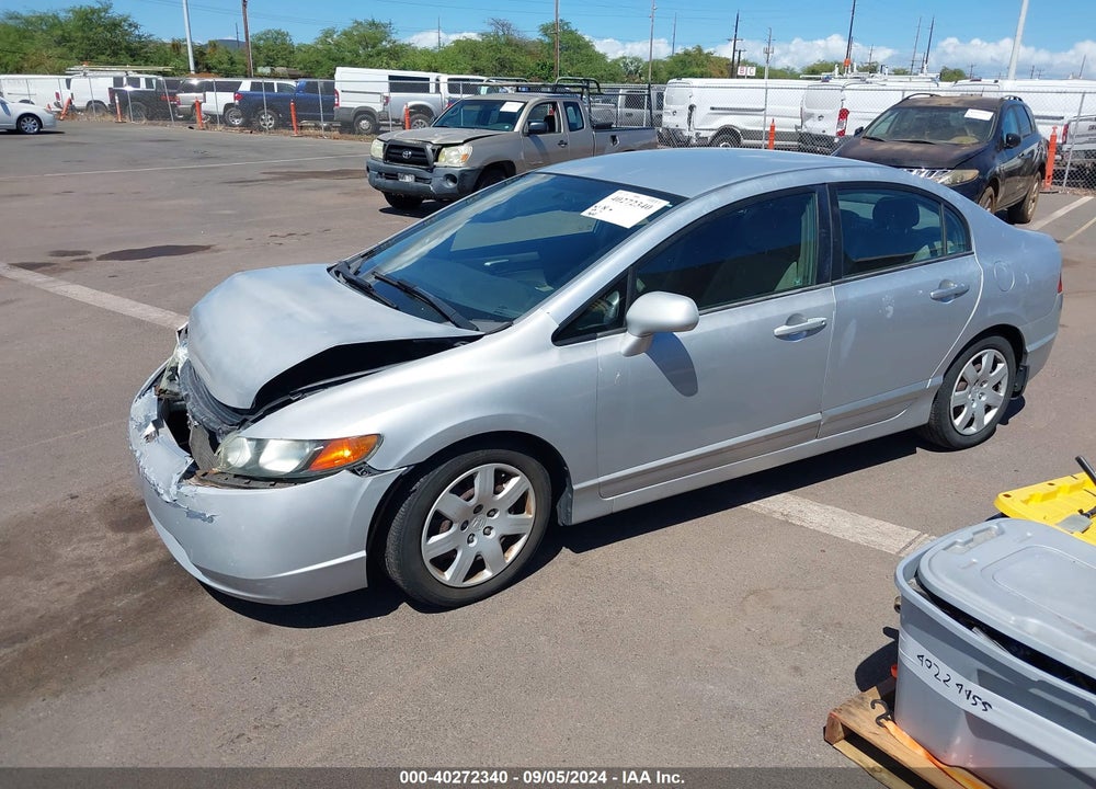 2007 HONDA CIVIC LX VIN: 1HGFA16537L037764