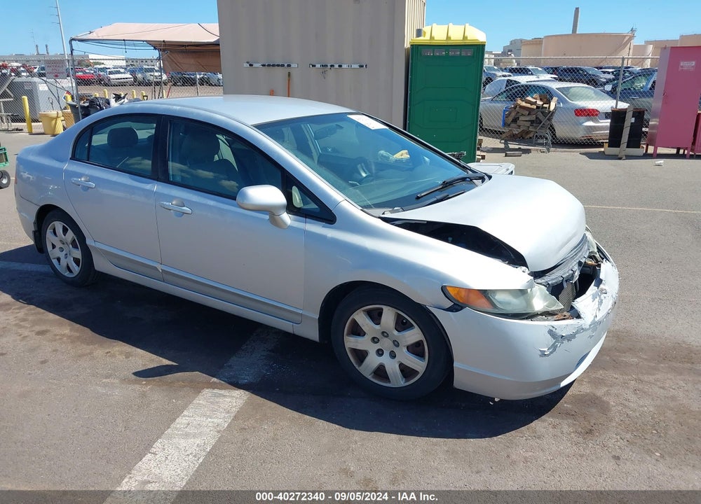 2007 HONDA CIVIC LX VIN: 1HGFA16537L037764