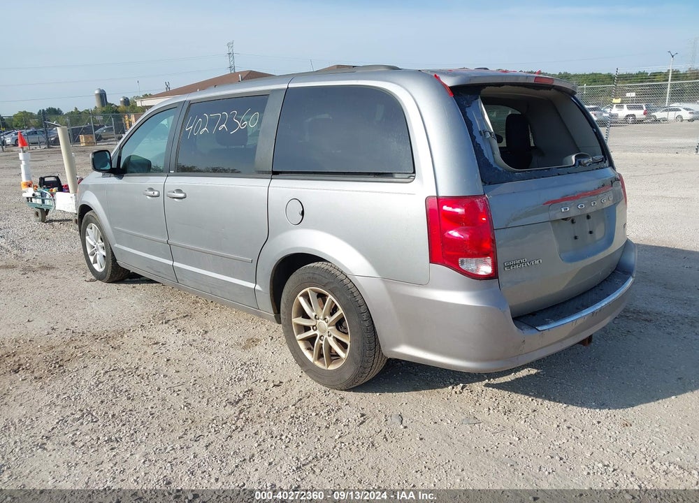 2014 DODGE GRAND CARAVAN SXT VIN: 2C4RDGCG4ER163468