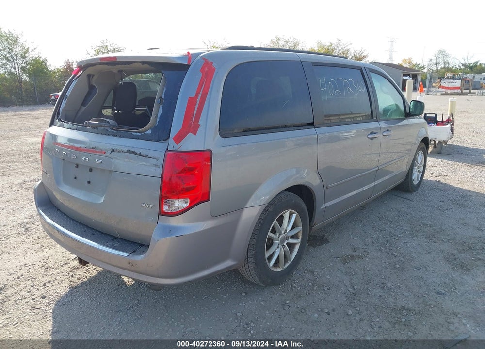 2014 DODGE GRAND CARAVAN SXT VIN: 2C4RDGCG4ER163468
