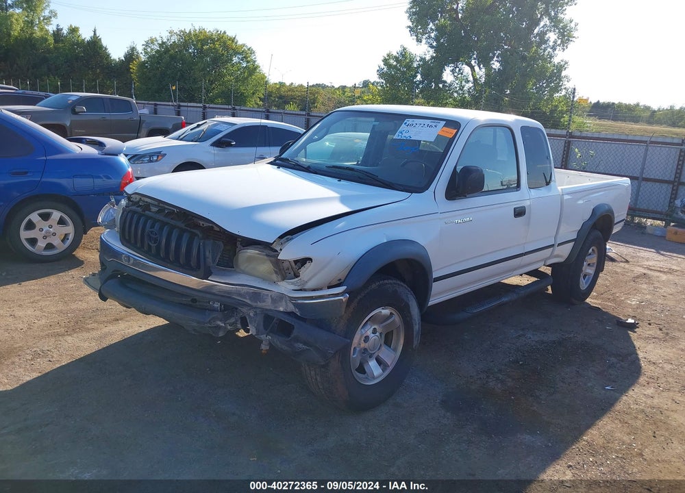 2002 TOYOTA TACOMA PRERUNNER V6 VIN: 5TESN92N92Z049854