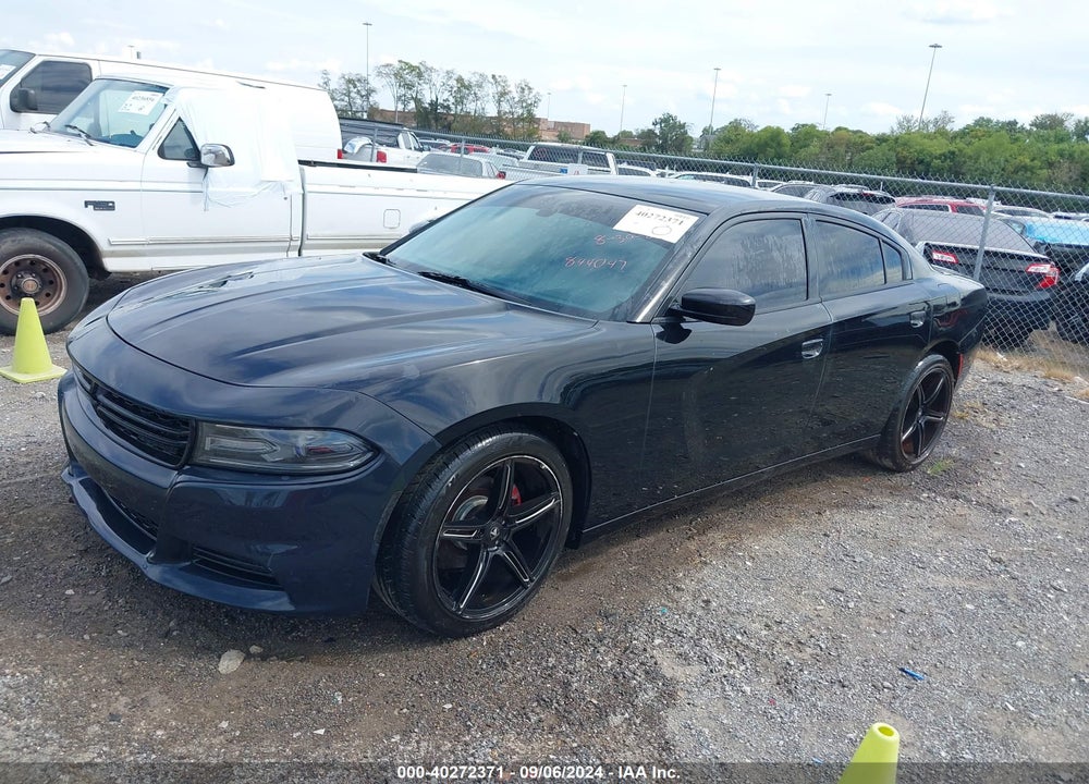 2015 DODGE CHARGER SE VIN: 2C3CDXBG7FH844047