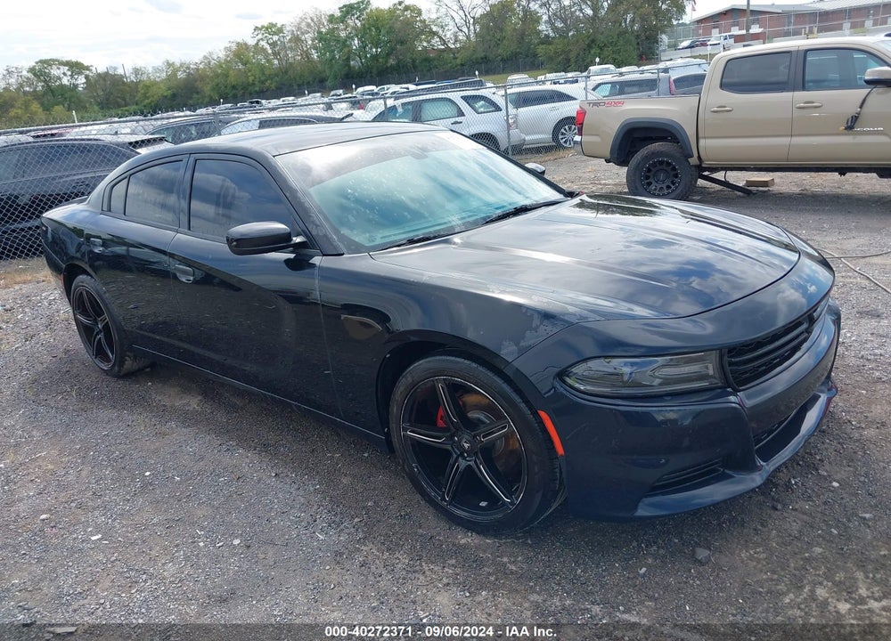 2015 DODGE CHARGER SE VIN: 2C3CDXBG7FH844047