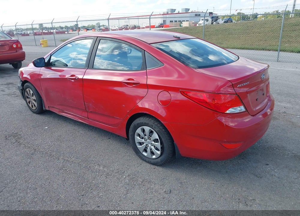 2015 HYUNDAI ACCENT GLS VIN: KMHCT4AEXFU937294