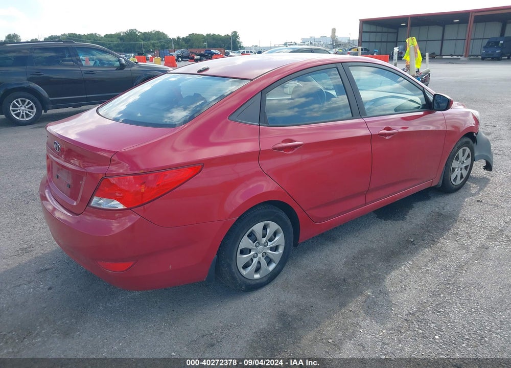 2015 HYUNDAI ACCENT GLS VIN: KMHCT4AEXFU937294