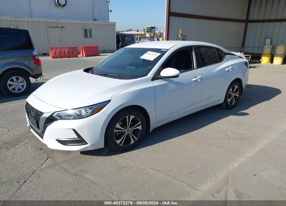 2021 NISSAN SENTRA SV XTRONIC CVT VIN: 3N1AB8CV8MY313851