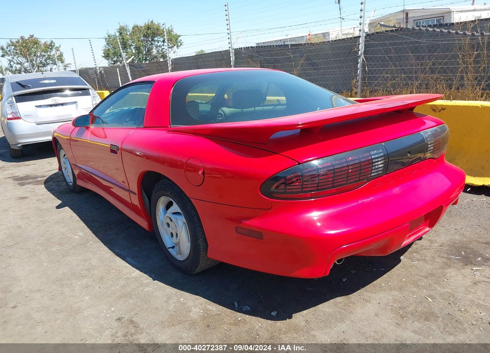 1993 PONTIAC FIREBIRD FORMULA/TRANS AM/GT VIN: 2G2FV22P1P2213781