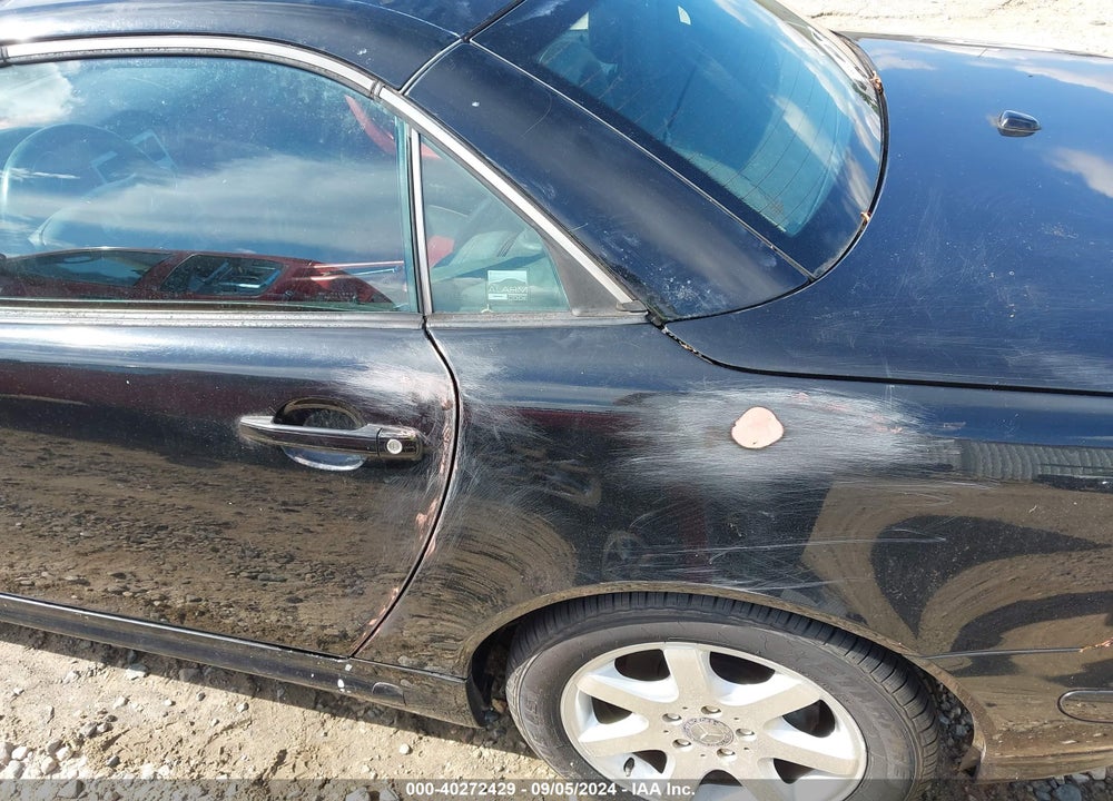 2001 MERCEDES-BENZ SLK 230 KOMPRESSOR VIN: WDBKK49F01F174200